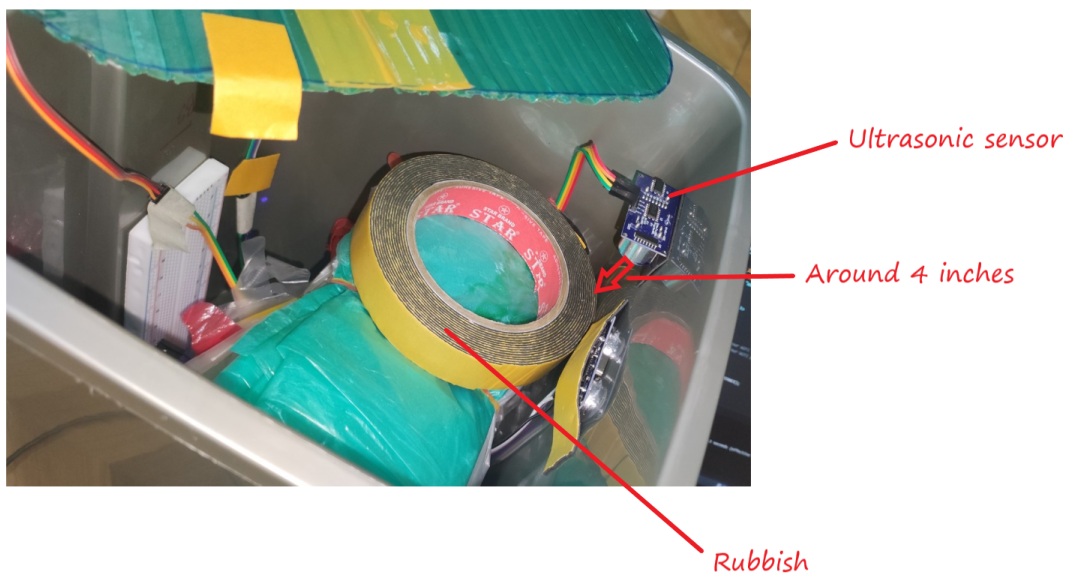 Ultrasonic Sensor Level Detection