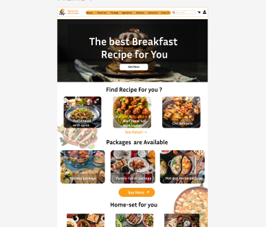 FoodyTool UI design preview